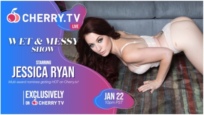 Jessica Ryan to Headline 1st Live Show of 2022 for Cherry.tv