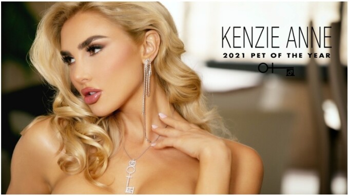 Kenzie Anne Crowned 2021 Penthouse Pet of the Year