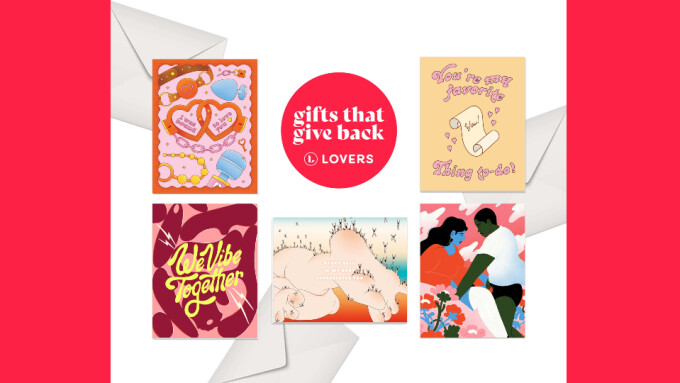 Lovers Releases New 'Artist Series' Valentine's Day Cards