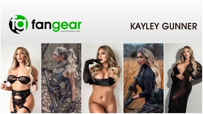 Kayley Gunner Releases New Branded Merch on Fangear.vip