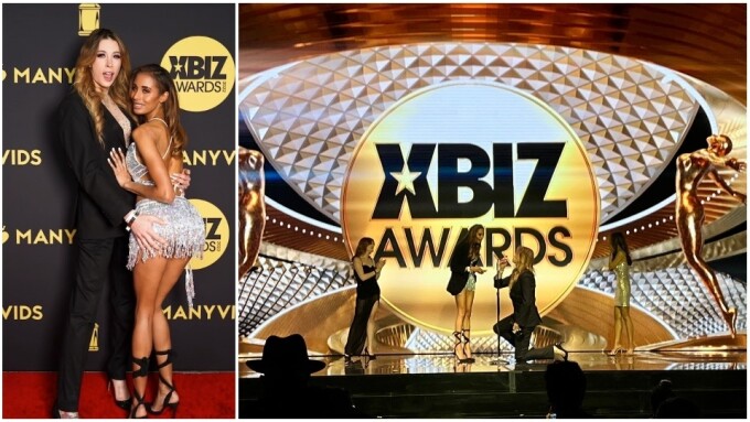 Casey Kisses Celebrates XBIZ Awards Triumph With Onstage Proposal