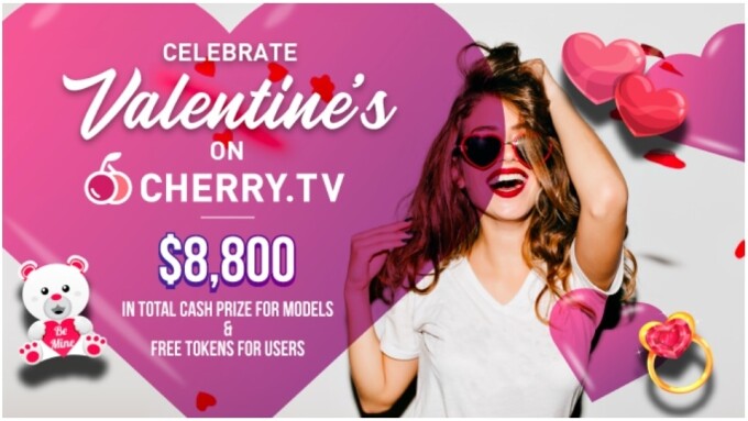 Cherry.tv Rolls Out Valentine's Promotion for Models, Fans