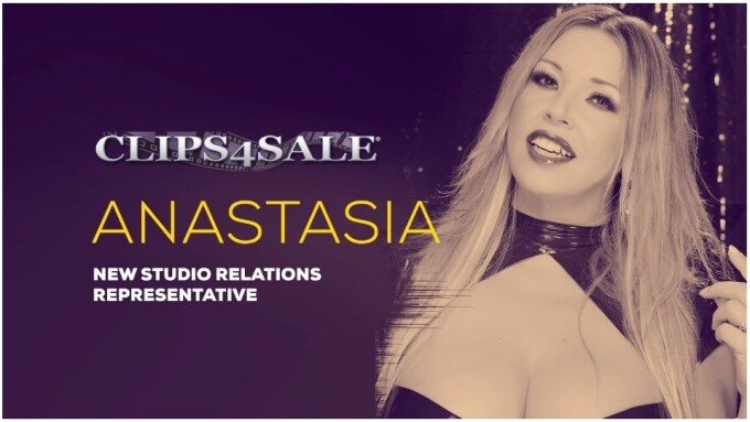 Anastasia Pierce Joins Clips4Sale as Studio Relations Rep