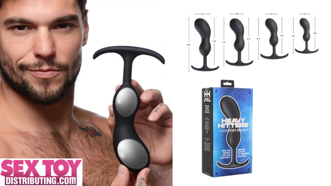 SexToyDistributing Shipping New 'Heavy Hitters' Weighted Prostate Plugs