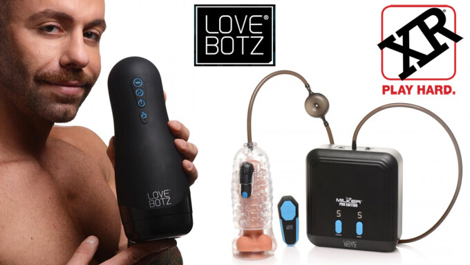 XR Brands Introduces New LoveBotz 'Milker' Auto-Masturbators