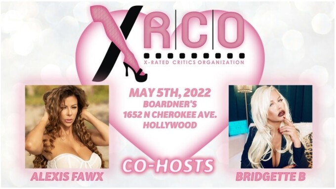Bridgette B, Alexis Fawx to Host 38th Annual XRCO Awards