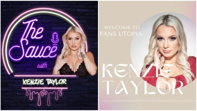 Kenzie Taylor Launches Podcast, FansUtopia Merch Collection