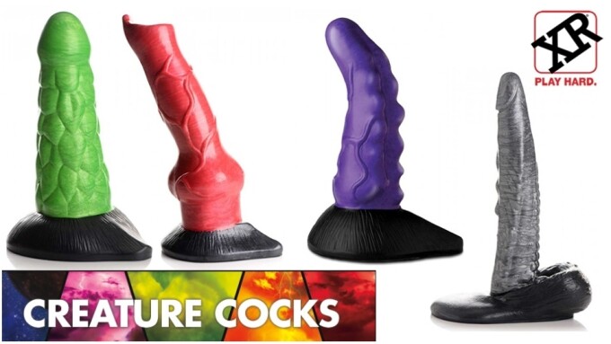 XR Brands Debuts Colorful 'Creature Cocks' Line