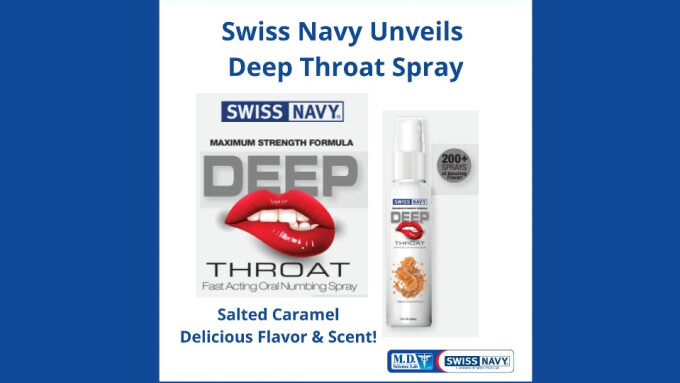 Swiss Navy Unveils Deep Throat Spray at Altitude Intimates