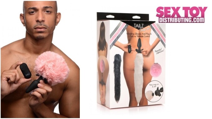 SexToyDistributing Ships 'Tailz' Snap-On Animal Tail Plugs