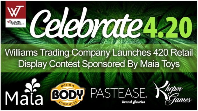 Williams Trading Launches Maia Toys '420' Retail Display Contest