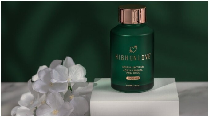 High on Love Launches CBD-Infused Bath, Massage Oil