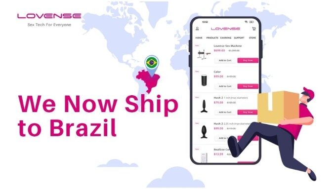 Lovense Now Shipping to Brazil