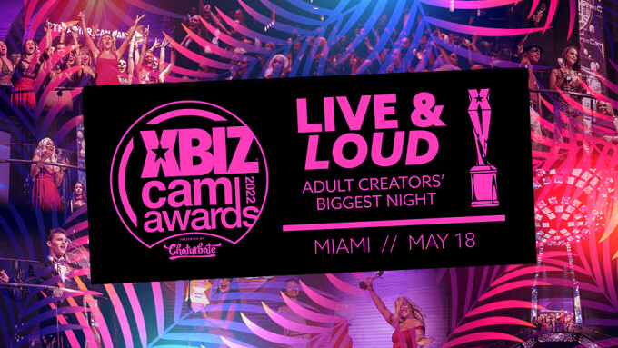 2022 XBIZ Cam Awards Nominees Announced; Voting Now Live