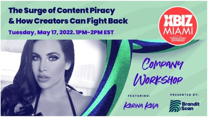 BranditScan to Host Workshop on Anti-Piracy Tactics at XBIZ Miami