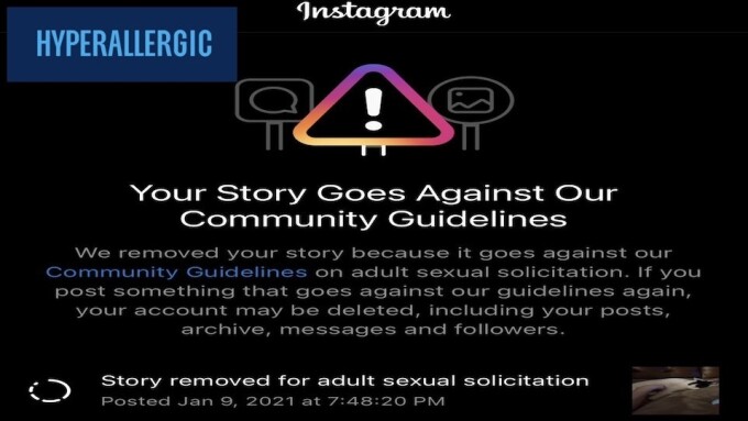 Art News Site 'Hyperallergic' Tackles Instagram Censorship Over Bogus 'Sexual Solicitation'