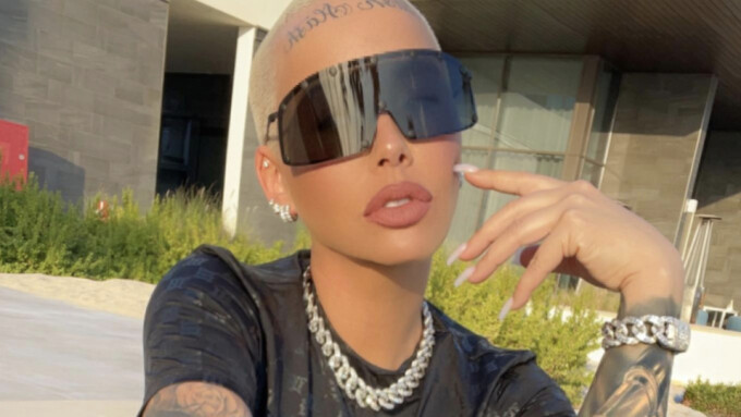 Amber Rose Joins Playboy's 'Centerfold' Platform