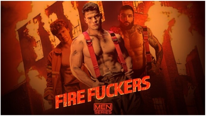 Malik Delgaty Stars in 'Fire Fuckers' From Men.com
