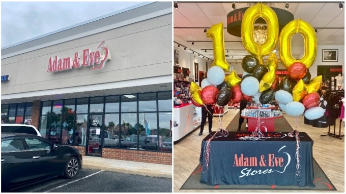 Adam & Eve Stores Celebrates Opening of 100th Location