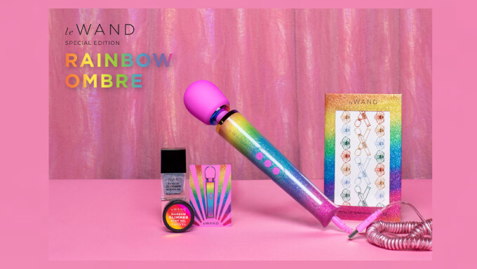 Le Wand Unveils Limited-Edition 'Rainbow Ombre All That Glimmers' Collection