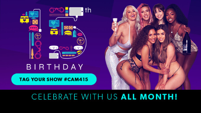 CAM4 Marks 15th Anniversary With Month-Long Social Media Promo