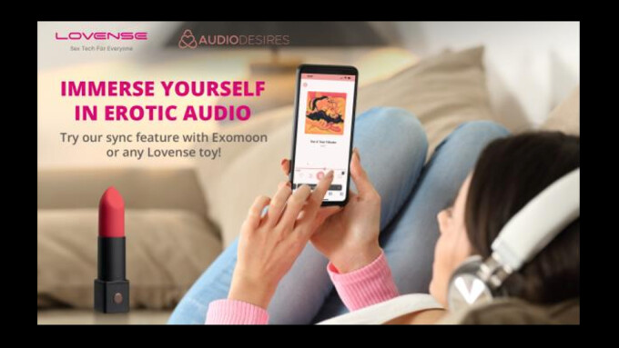 Lovense Releases 'Exomoon' Vibe, Integrates With Audiodesires Erotic Audio Platform