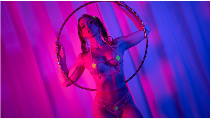 Evil Angel Releases Scarlet Chase Exclusive 'Neon Playtime'