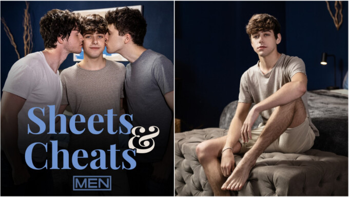 Joey Mills Stars in 'Sheets & Cheats' From Men.com