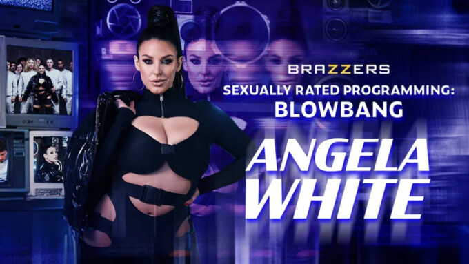 Angela White Stars in Brazzers' Biggest Gooner-Themed Blowbang