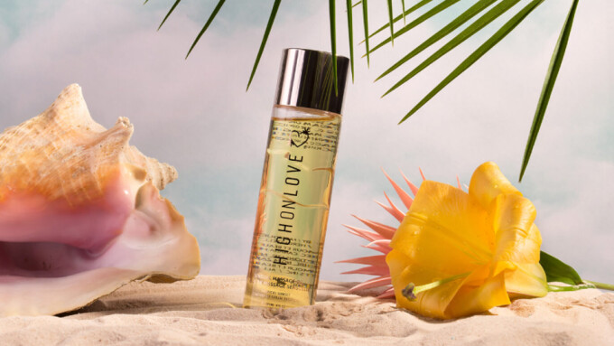 High on Love Launches 'Tropical Sunset' Massage Oil
