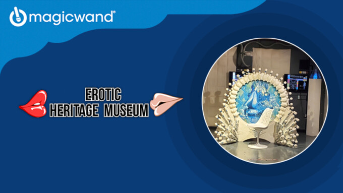Magic Wand Sculpture on Display at Erotic Heritage Museum