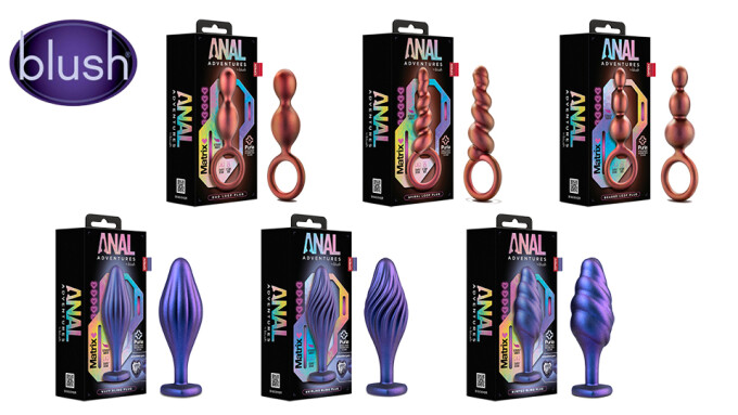 Blush Debuts 'Anal Adventures Matrix' Line of Anal Plugs