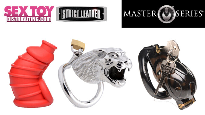 SexToyDistributing Now Shipping 'Strict,' 'Master Series' Chastity Cages