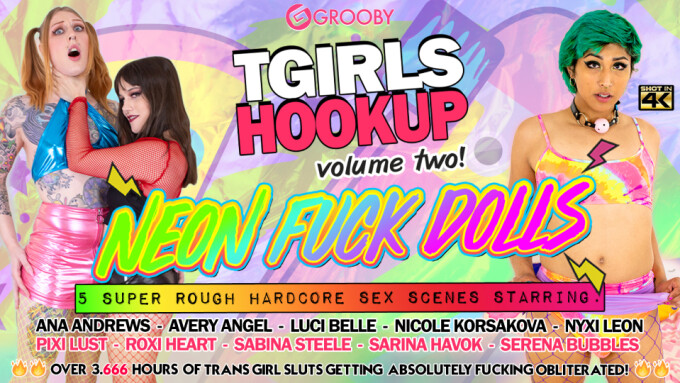 Grooby Releases Kelly Quell's 'TgirlsHookup 2'