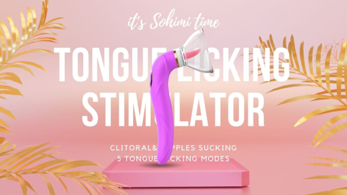 Sohimi Now Shipping New 'Tongue' Licking Stimulator