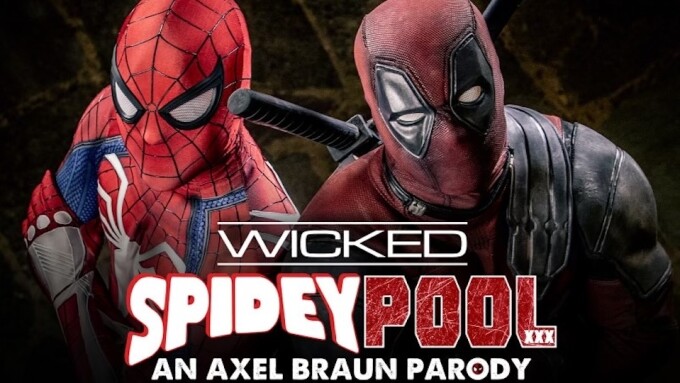 Axel Braun's 'Spideypool XXX' Debuts Today on Wicked.com