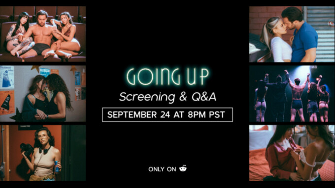 Lust Cinema Hosting Screening of Casey Calvert's 'Going Up' on Reddit