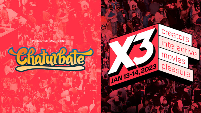Chaturbate to Spotlight Cam Community at X3 Expo as Presenting Sponsor