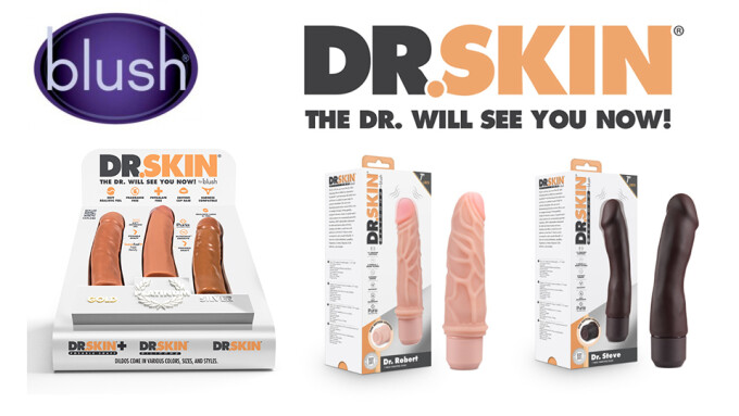 Blush Expands 'Dr. Skin' Line With Silicone Vibrating Dildos