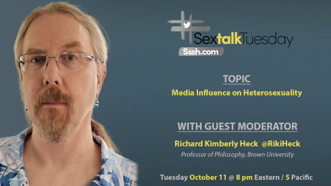Prof. Richard Kimberly Heck to Moderate '#SexTalkTuesday'