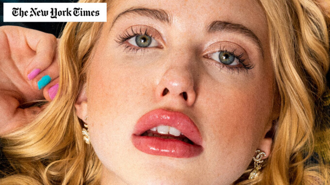 Chloe Cherry Featured in New York Times Style Section