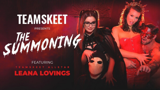 Leana Lovings Stars in TeamSkeet's Spooky 'The Summoning'