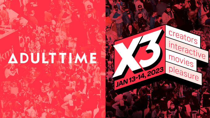 Adult Time Returns as X3 Expo Premier Sponsor