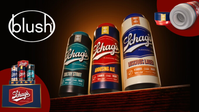 Blush Debuts 'Schag's' Line of Self-Lubricating 'Beer Can' Strokers