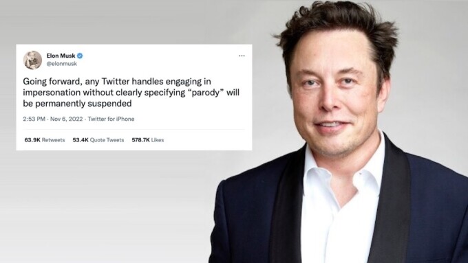 Elon Musk Cracks Down on Twitter 'Impersonation' Accounts