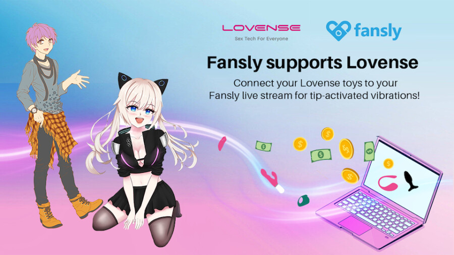 Lovense Toys Now Syncing With Fansly Streams