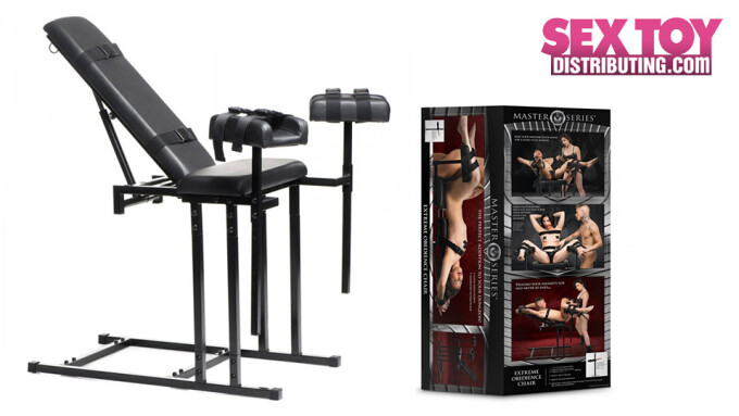 SexToyDistributing Now Shipping 'Master Series Extreme Obedience Chair'