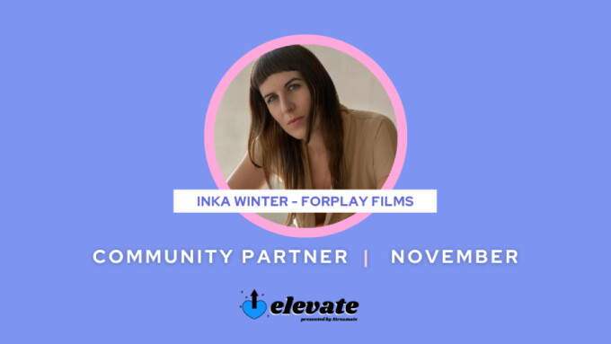 Streamate Spotlights Inka Winter as November 'Elevate' Community Partner