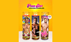 Peachy Kings, Tom of Finland Store Release 'Porn Star Prayer Candles'