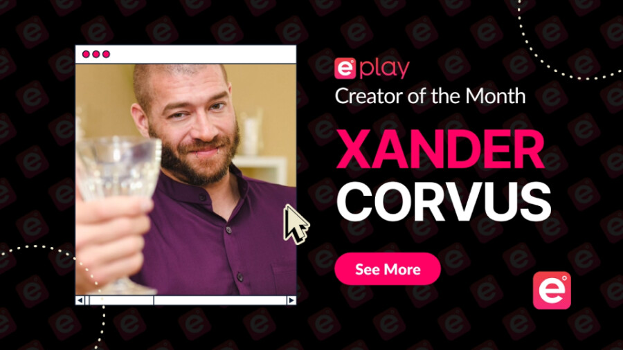 Xander Corvus Named Eplay Creator Of The Month